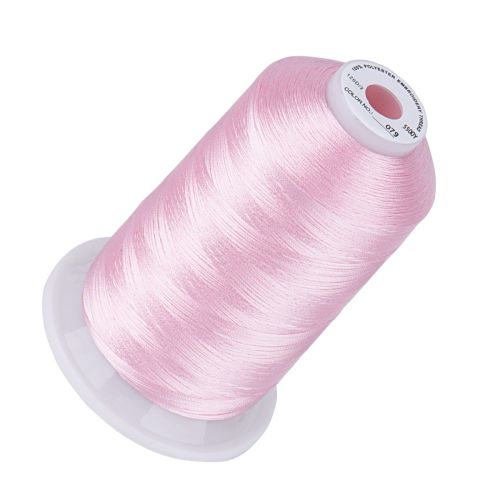 Premium Quality Polyester borduurgaren - 500m - Salmon Pink - 079