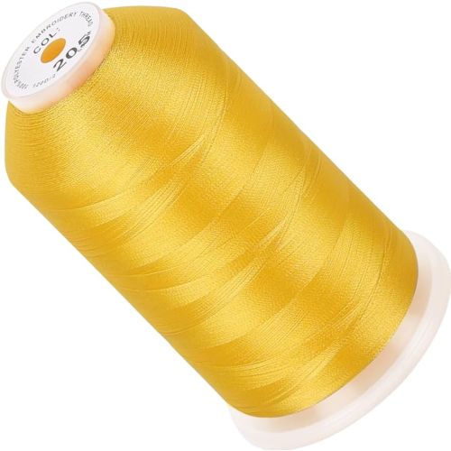 Premium Quality Polyester borduurgaren - 500m - Yellow - 205