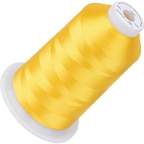 Premium Quality Polyester borduurgaren - 500m - Harvest Gold - 206