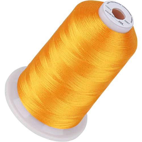 Premium Quality Polyester borduurgaren - 500m - Orange - 208