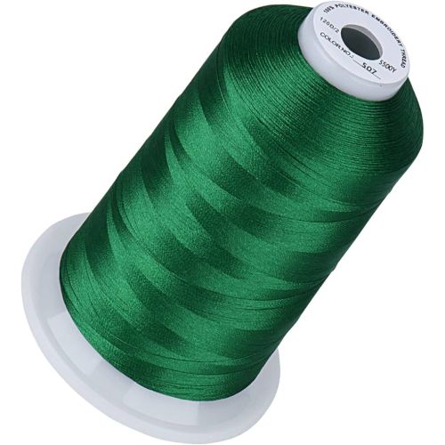 Premium Quality Polyester borduurgaren - 500m - Emerald Green - 507