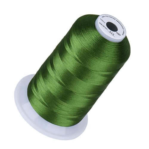 Premium Quality Polyester borduurgaren - 500m - Moss Green - 515