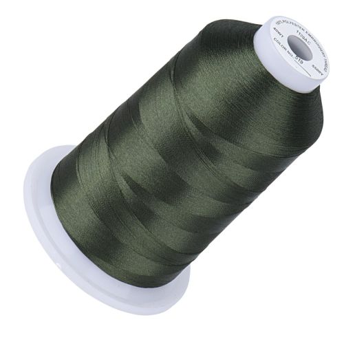 Premium Quality Polyester borduurgaren - 500m - Olive Green - 519