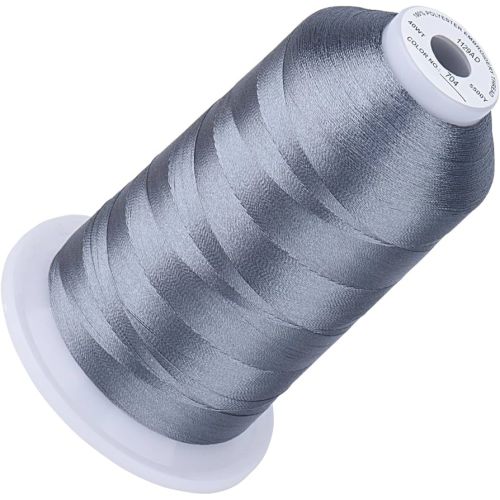 Premium Quality Polyester borduurgaren - 500m - Pewter - 704