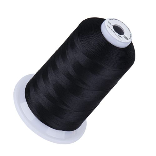 Premium Quality Polyester borduurgaren - 500m - Dark Grey - 707