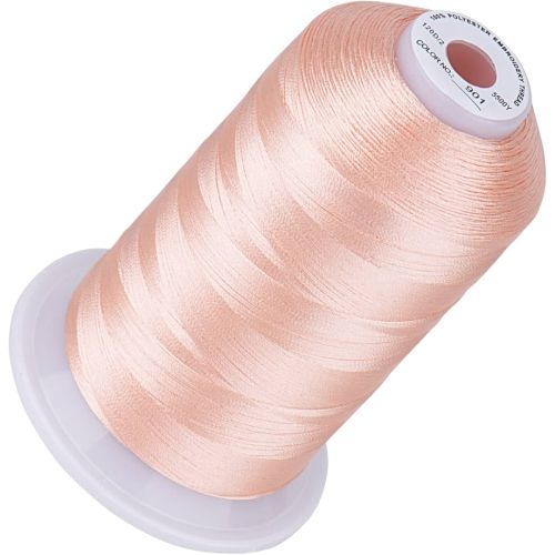 Premium Quality Polyester borduurgaren - 500m - Flesh Pink - 901