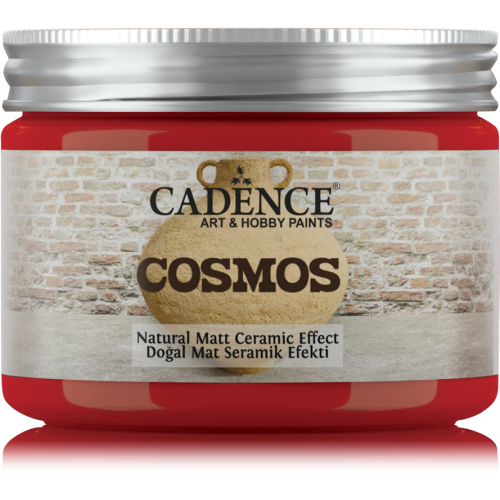 Cadence Cosmos Naturel Matt Keramiek Verf 150 ml Candy Apple* (01 199 0005 0150) *