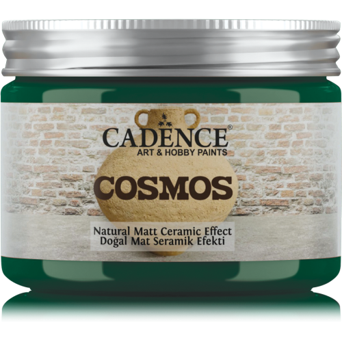 Cadence Cosmos Naturel Matt Keramiek Verf 150 ml Emerald Green (01 199 0012 0150) *