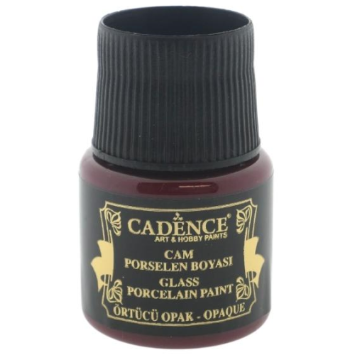 Cadence Glas- en Porseleinverf Opaque 45 ml Rood (01 049 0011 0045) *