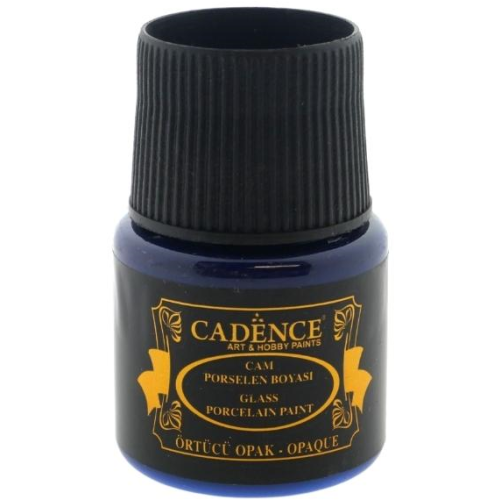 Cadence Glas- en Porseleinverf Opaque 45 ml Ultramarijn Blauw (01 049 0253 0045) *