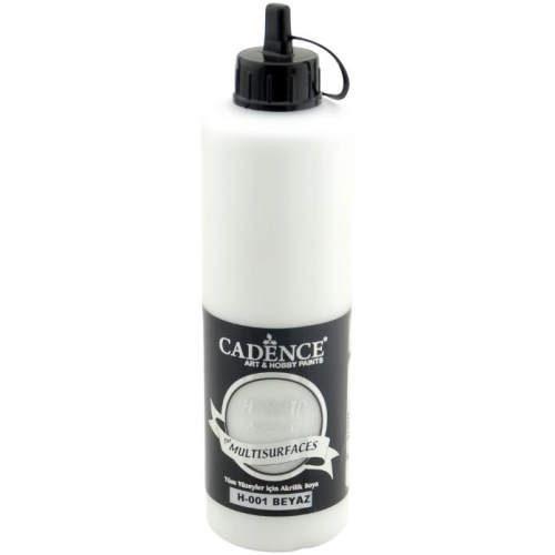 Cadence Hybride acrylverf (semi mat) White 0001 500 ml (742545)