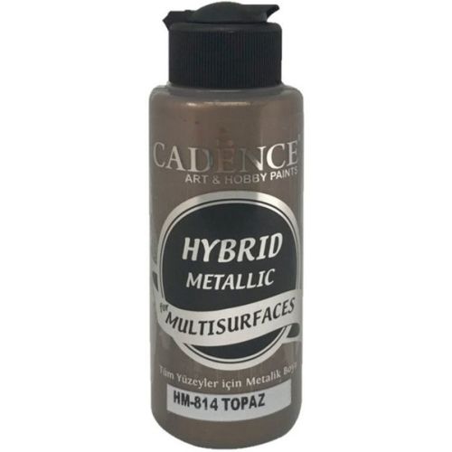 Cadence Hybride metallic acrylverf (semi mat) Topaz 0814 120 ml (HM-814)