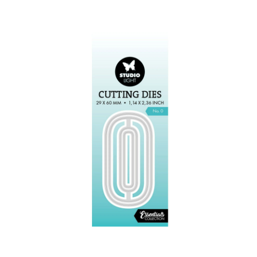 Studio Light • Essentials Cutting Die Number 0 - CD917*