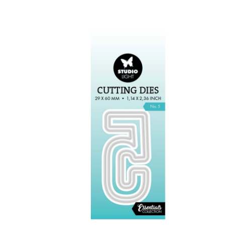 Studio Light • Essentials Cutting Die Number 5 - CD922*