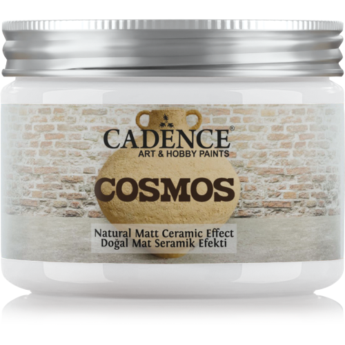 Cadence Cosmos Naturel Matt Keramiek Verf 150 ml White (01 199 0001 0150) *