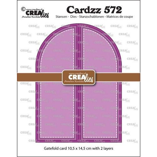 Crealies Cardzz Gatefold Card Boog CLCZ572 10,5x14,5cm (115634/5582) *