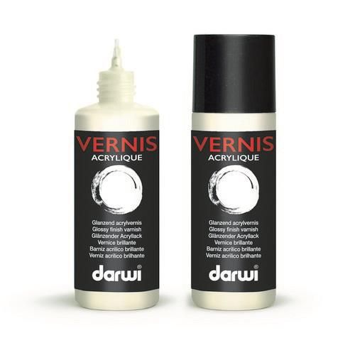 Darwi glossy acrylic vernis 80 ml (313540/2080)