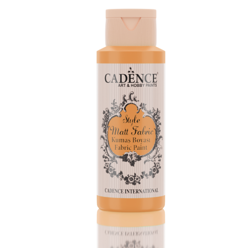 Cadence Style matt textiel verf Pompoen/Pumpkin 59ml F606