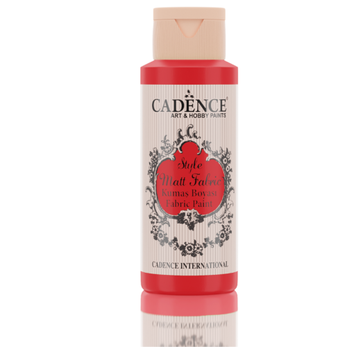 Cadence Style matt textiel verf Aardbei/Strawberry 59ml F611