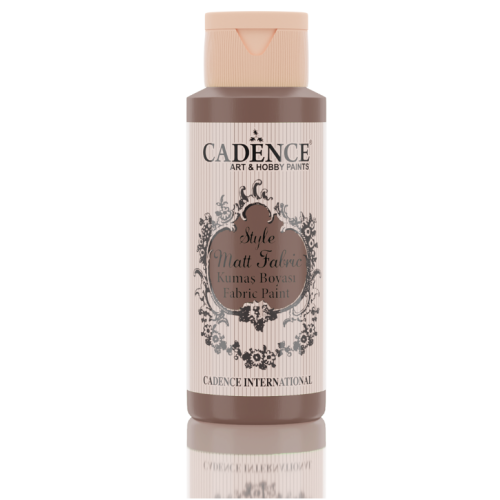 Cadence Style matt textiel verf Cacao 59ml F628