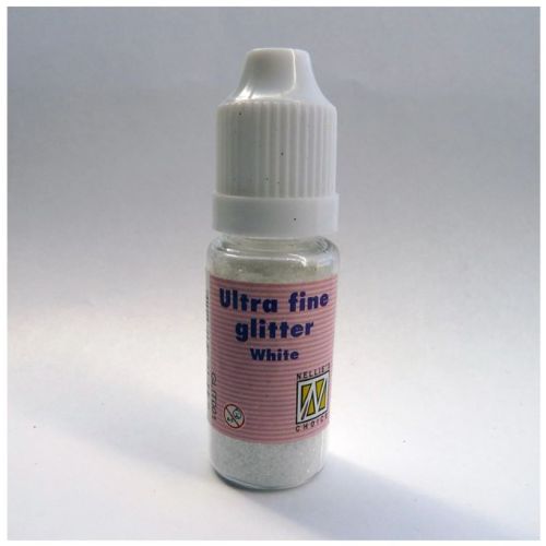 Nellie's Choice • Glitter Ultra Fine (Bottle) White (GLIT001)