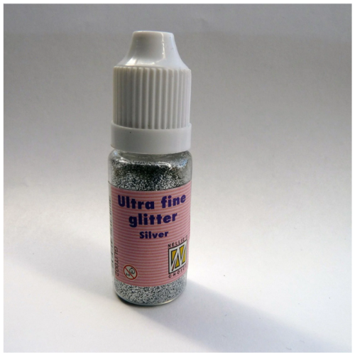 Nellie's Choice • Glitter Ultra Fine (Bottle) Silver (GLIT002)