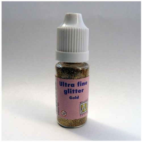 Nellie's Choice • Glitter Ultra Fine (Bottle) Gold (GLIT003)