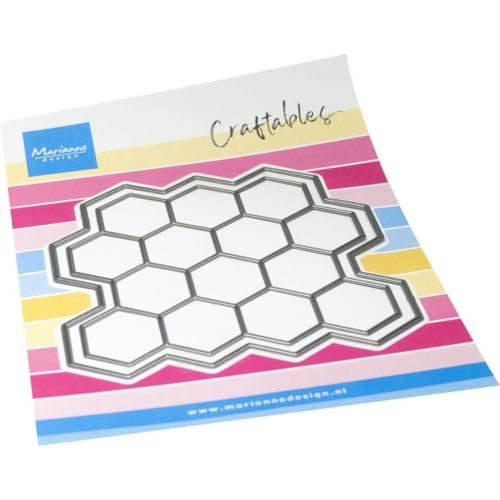 Marianne D Craftable Pixel-Hexagon CR1668 97,5x92,5mm *