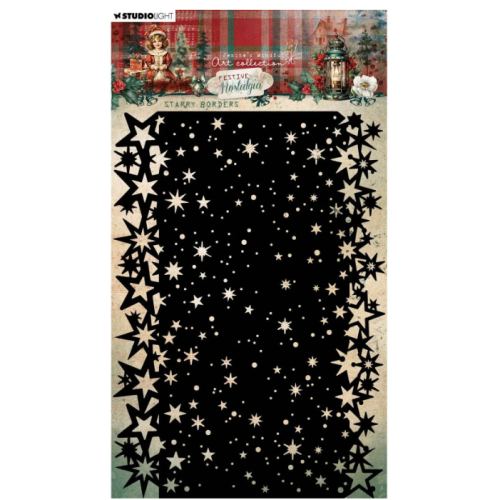 Studio Light • Festive Nostalgia Mask Starry Borders - MASK302*