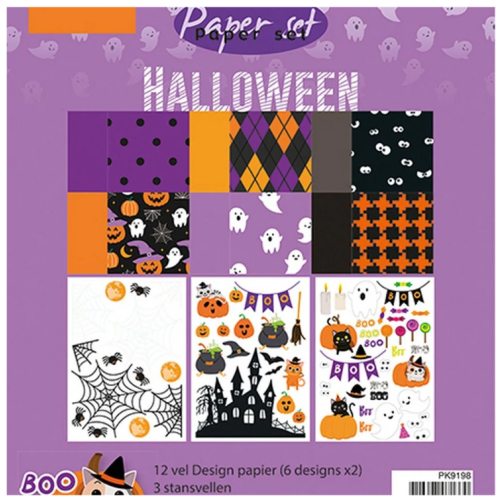 Marianne Design • Paperset Halloween Paperset - PK9198 *