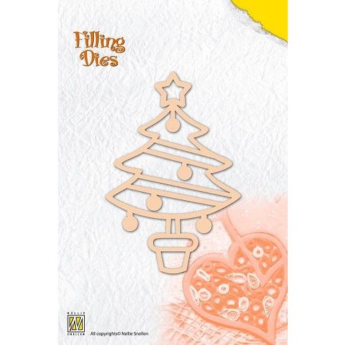 Filling die - Christmas tree (AFGEPRIJSD)