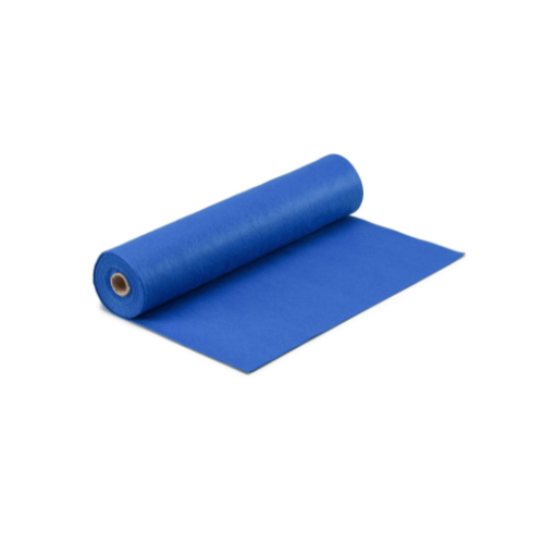 Vilt op rol 45cm x 1m - Kobalt blauw