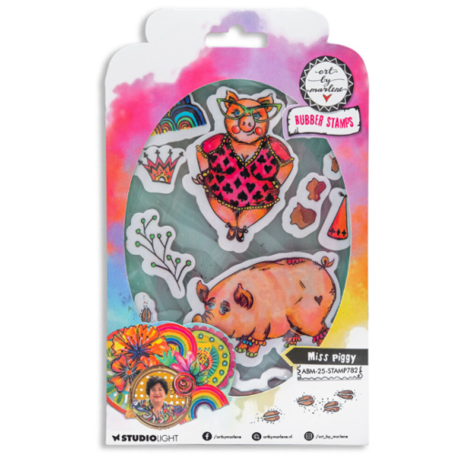 Miss Piggy Rubber Stamps (ABM-25-STAMP782) *