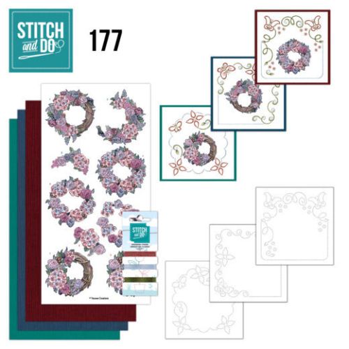 Stitch and Do 177 - Yvonne Creations - Stylish Flowers