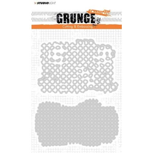 Studio Light Embossing Die Cut Stencil Grunge Coll. nr 151 145 x 110 mm (STENCILSL151) (AFGEPRIJSD)