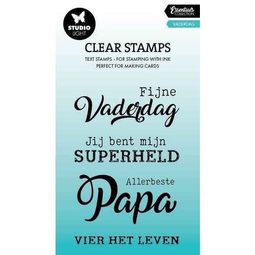 Studio Light Clear Stamp Vaderdag Essentials nr.668 SL-ES-STAMP668 62x93mm (117018/0819) *