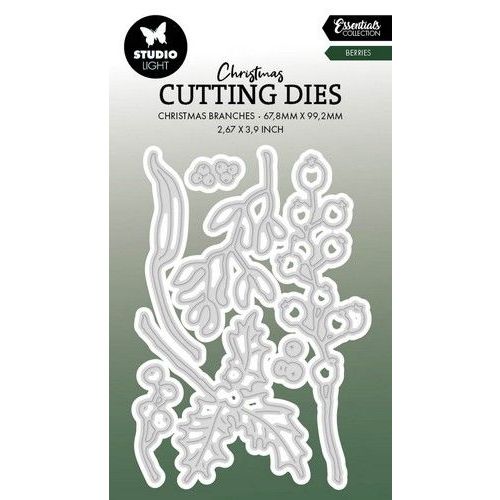 Studio Light Cutting Dies Berries Essentials nr.841 SL-ES-CD841 67x99mm *