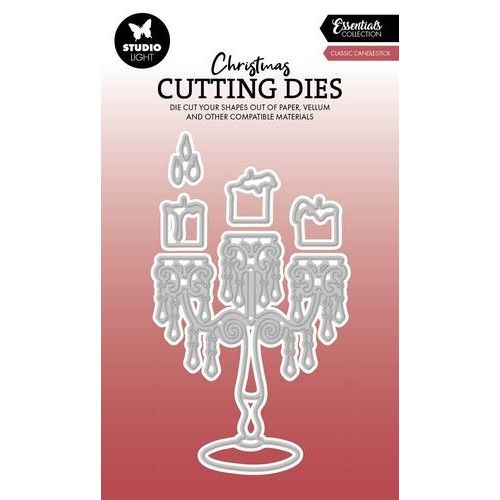 Studio Light Cutting Dies Classic candlestick Essentials nr.849 SL-ES-CD849 75x132mm *