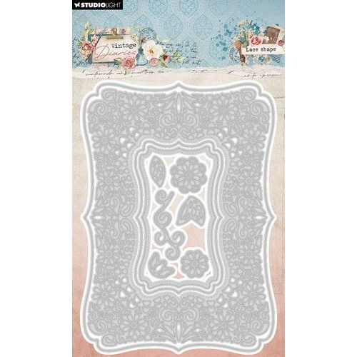 Studio Light Cutting dies Lace shape V. Diaries nr.813 SL-VD-CD813 105x148mm (117018/0752) *