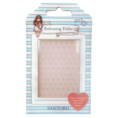 Studio Light Embossing Folder Dots Gorjuss Essentials nr.19 GOR-ES-EMB19 70x100mm *