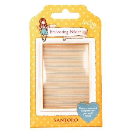 Studio Light Embossing Folder Stripes Gorjuss Essent. nr.18 GOR-ES-EMB18 70x100mm *