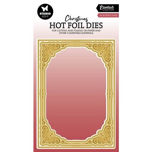 Studio Light Hot Foil Dies A6 Border shape Essentials nr.10 SL-ES-HFCD10 105x148x1mm *