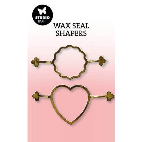 Studio Light Wax Shapers Scallop & heart Essentials Tools nr.22 SL-ES-WAX22 110x171mm *