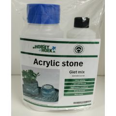 Acrylic stone casting mix - Gietmateriaal wit 1,5kg 