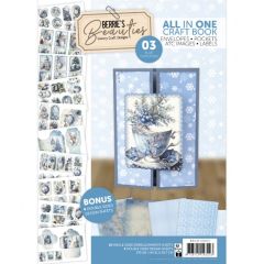 Berries Beauties All in one Craft Boek 3 - Blue Christmas (BBCB10003)