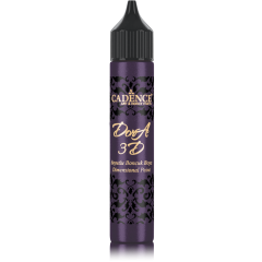 Cadence Dora 3D Metallic Dimensional Verf 25 ml Dark Orchid (5139) *