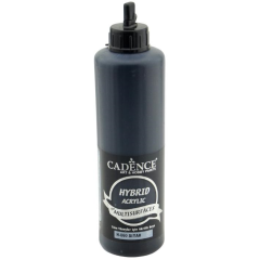 Cadence Hybride acrylverf (semi mat) Black 0060 500 ml (743139)