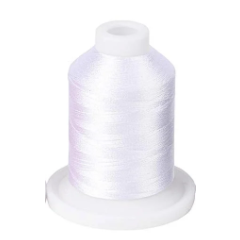 Premium Quality Polyester borduurgaren - 730m/800yard - White - 001