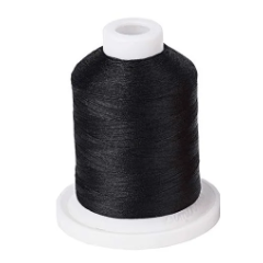 Premium Quality Polyester borduurgaren - 730m/800yard -  Black - 900