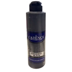 Cadence Gesso 250 ml Zwart (733109)